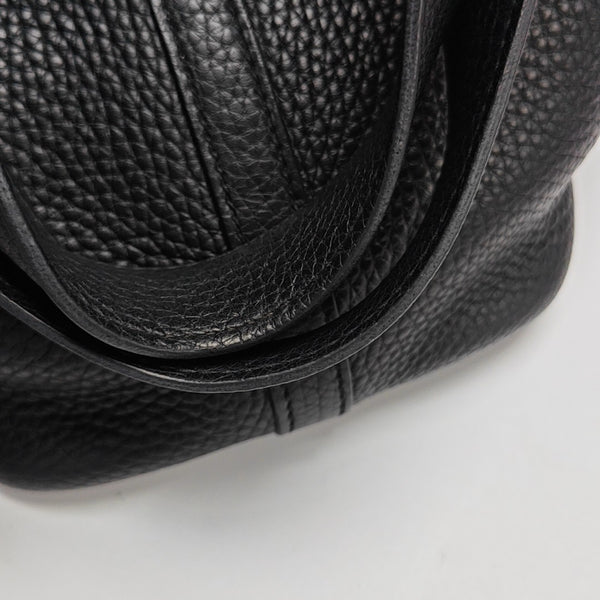 Authenticated pre-owned  Picotin Lock Clemence Black - Top Handle Bag at Looply