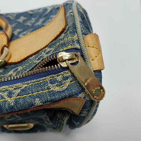 NEO SPEEDY Monogram Denim Blue