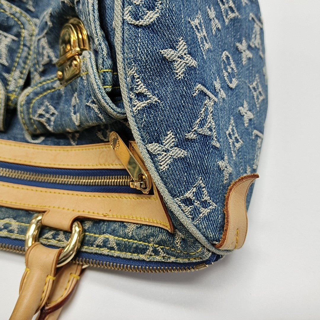 NEO SPEEDY Monogram Denim Blue