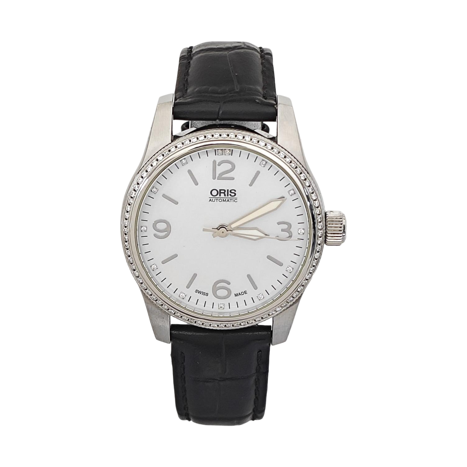 38mm White Automatic Watch