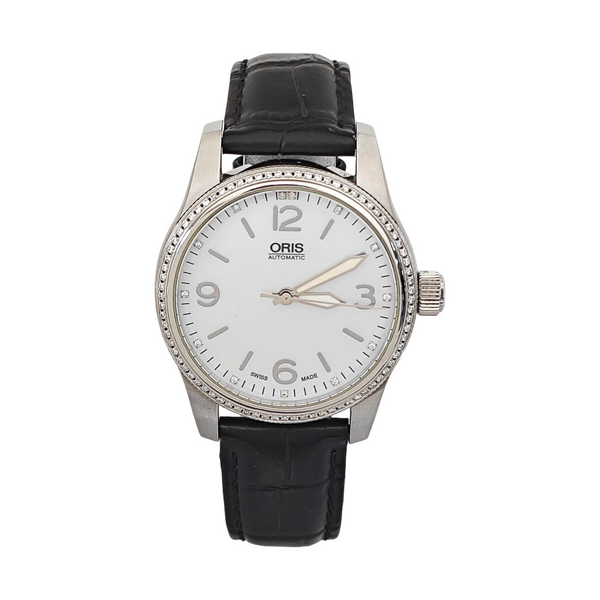 38mm White Automatic Watch