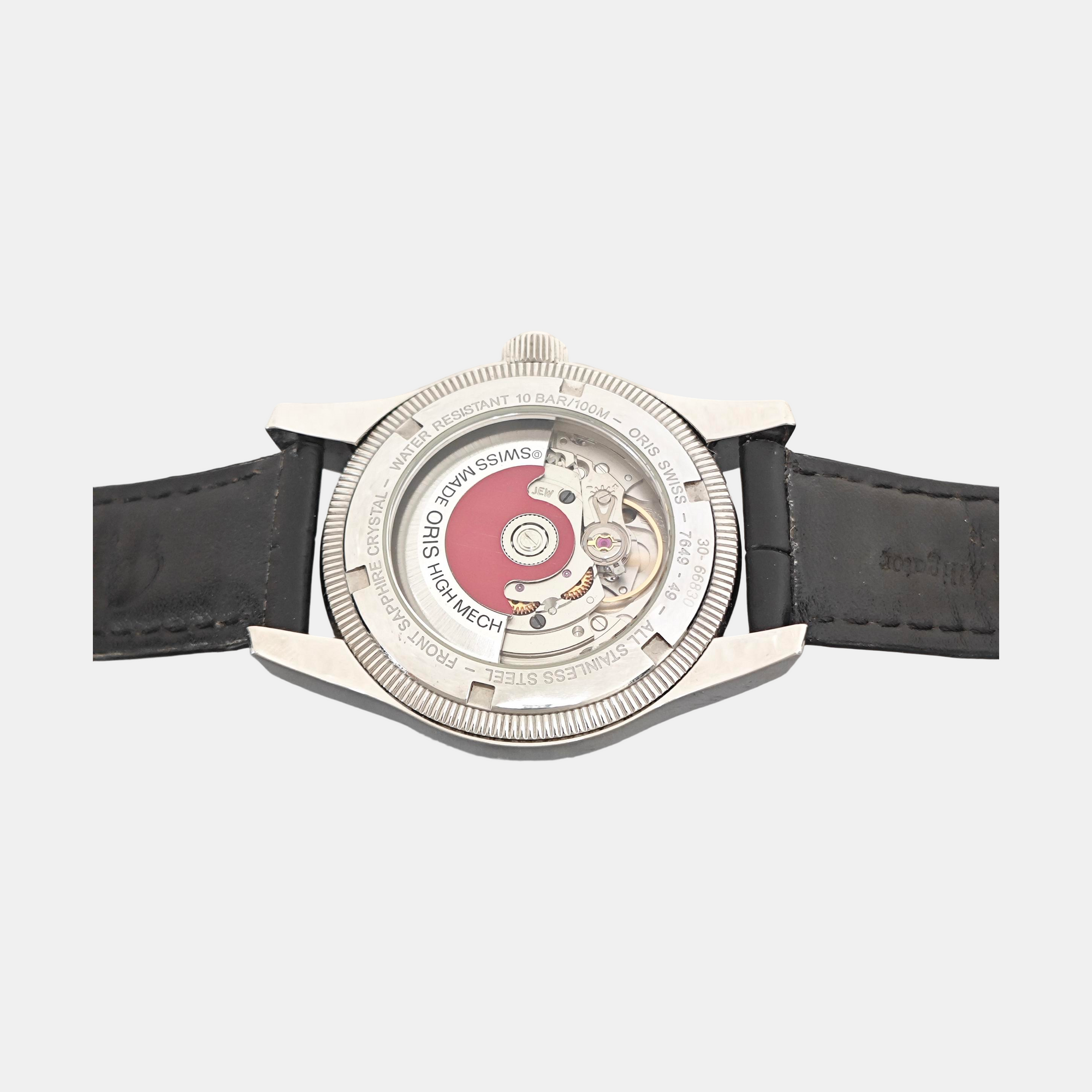38mm White Automatic Watch