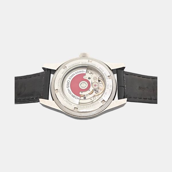 38mm White Automatic Watch