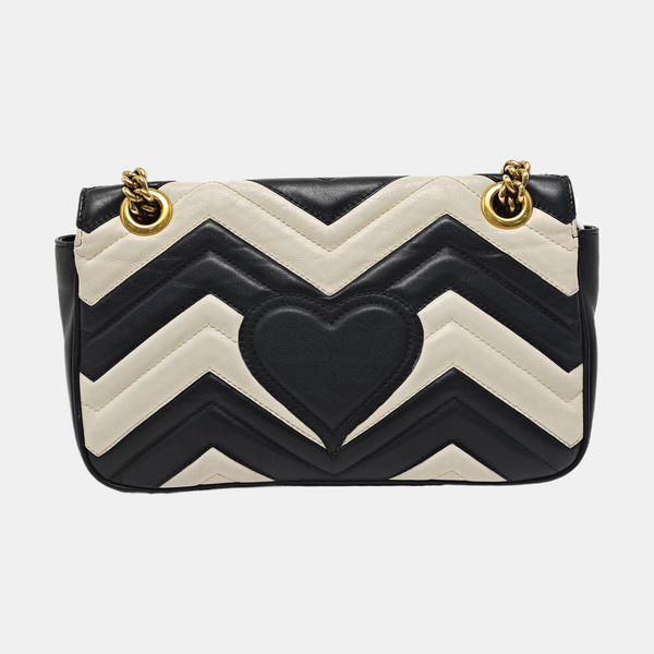 Authenticated pre-owned  GG Marmont Medium Calfskin Multicolor - Crossbody Bag at Looply