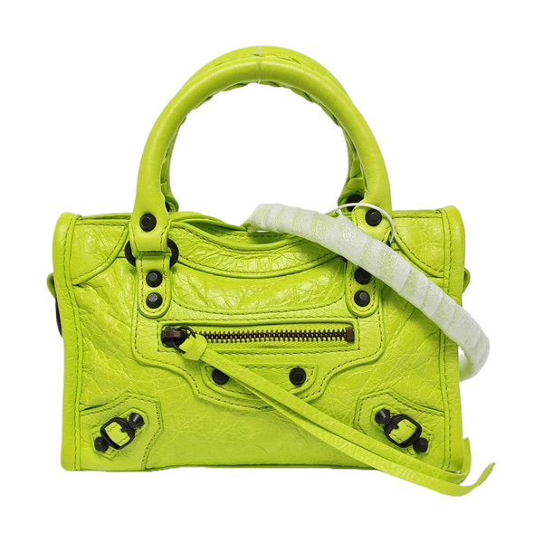 Classic City Lambskin Green