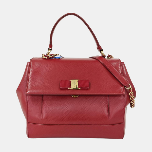 Carrie Calfskin Red