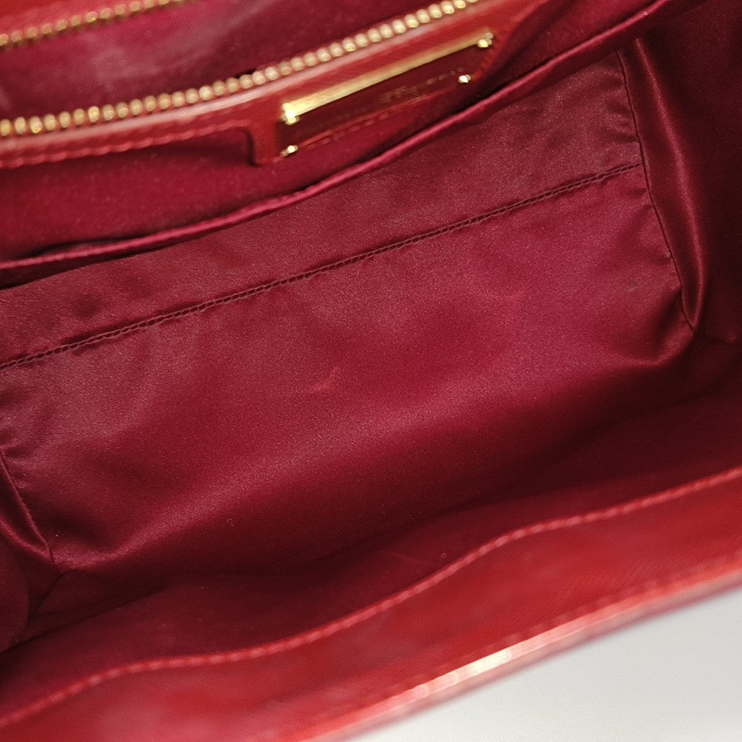 Carrie Calfskin Red