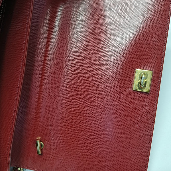 Carrie Calfskin Red