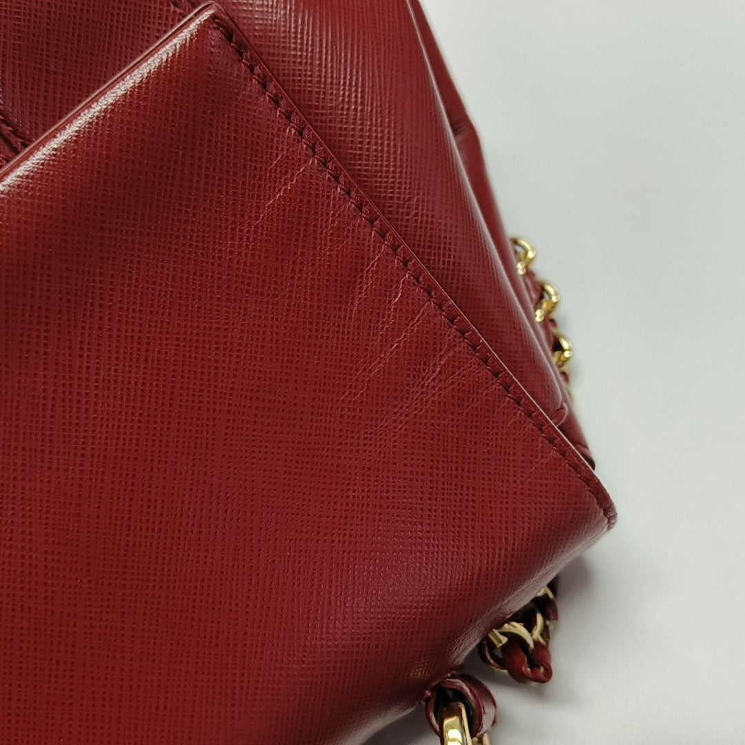 Carrie Calfskin Red