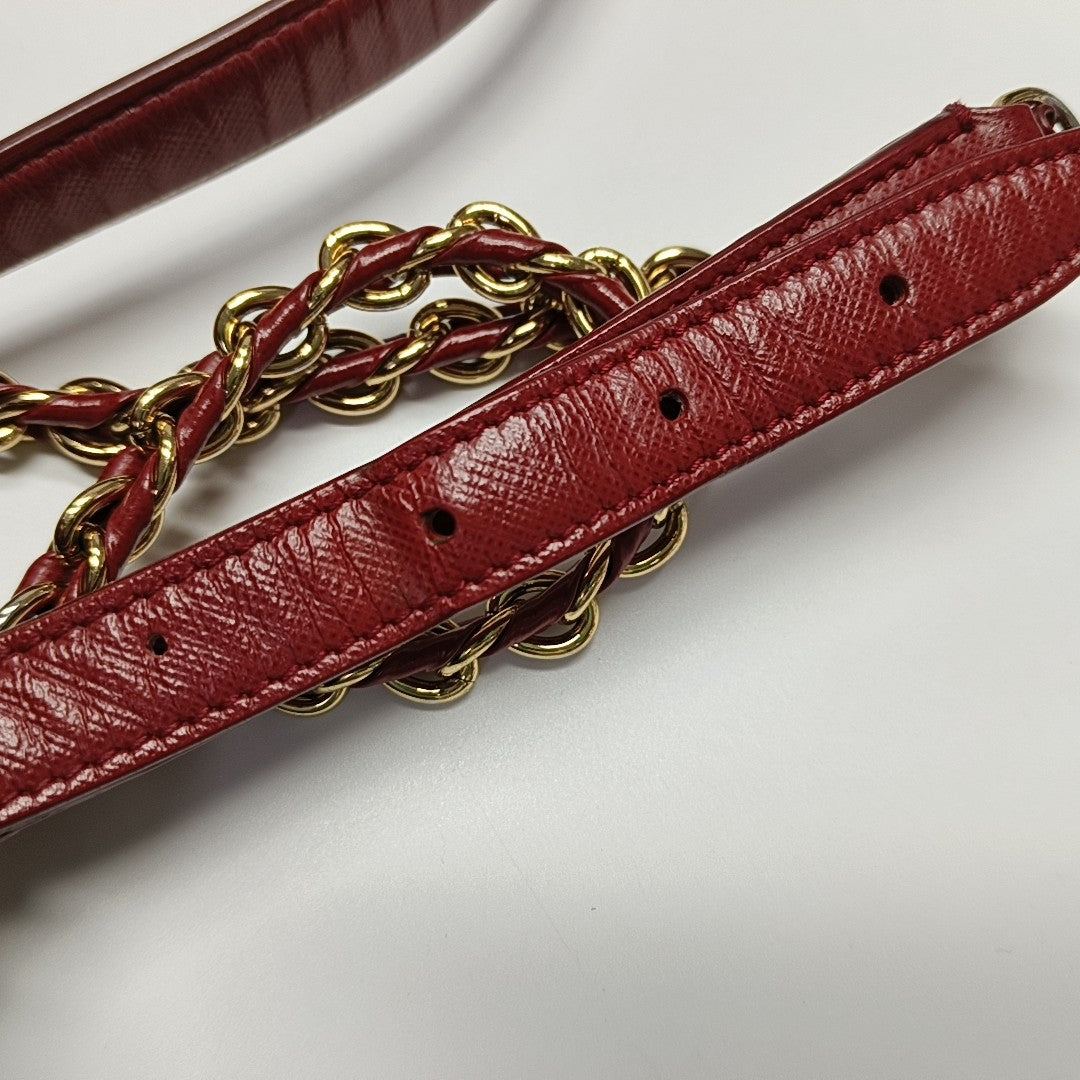 Carrie Calfskin Red