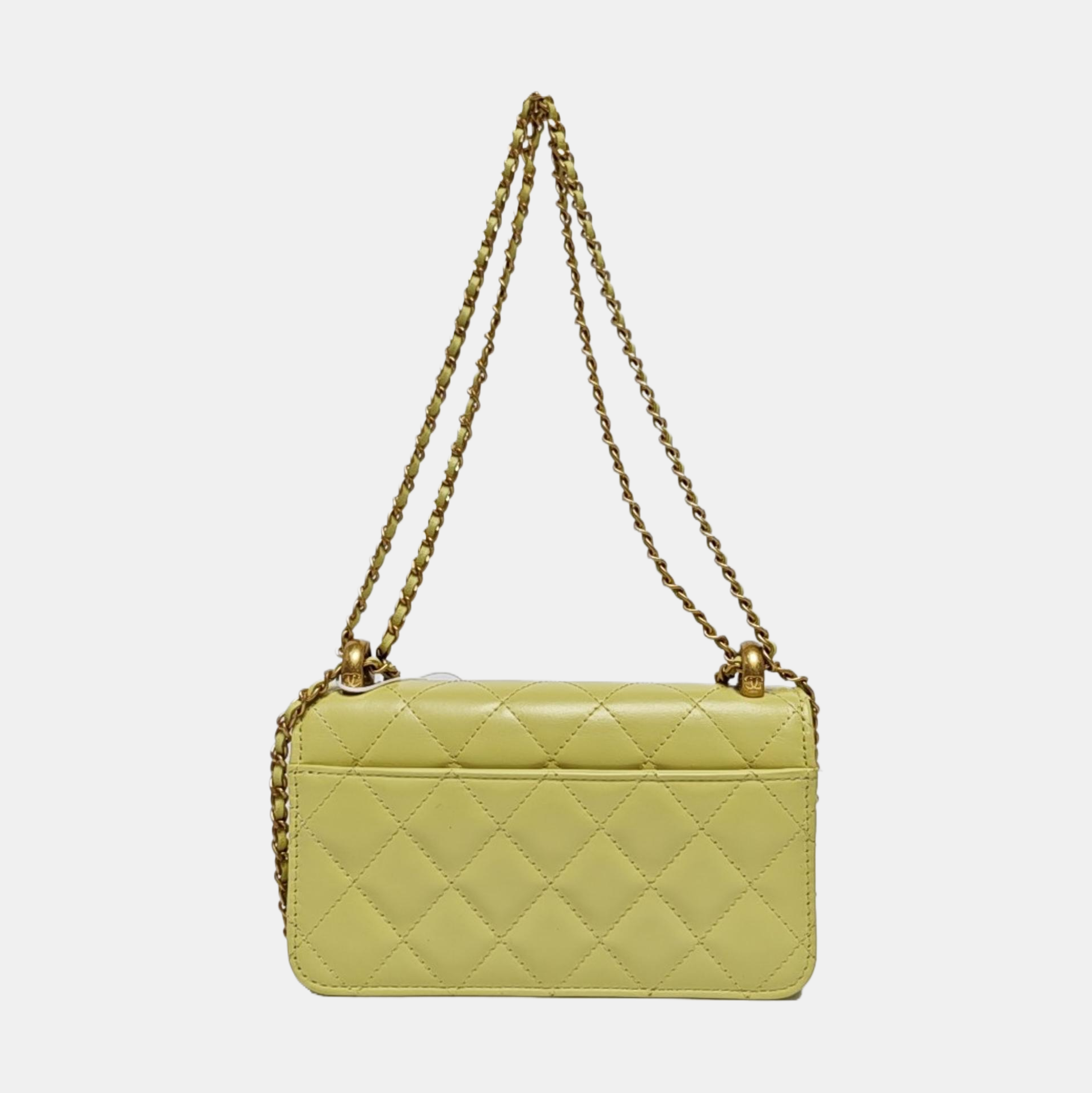 Quilted Calfskin Yellow