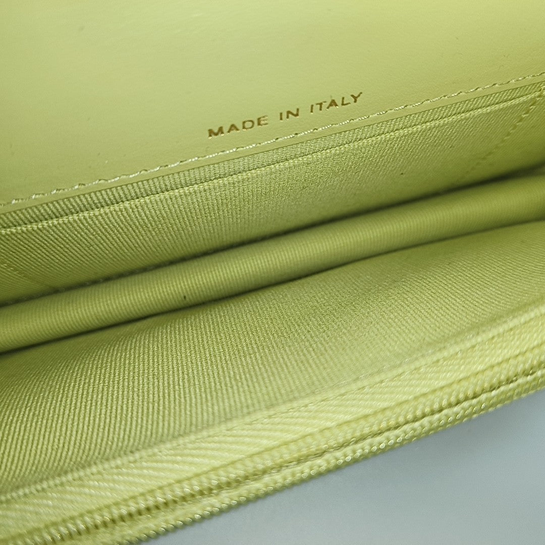 Quilted Calfskin Yellow