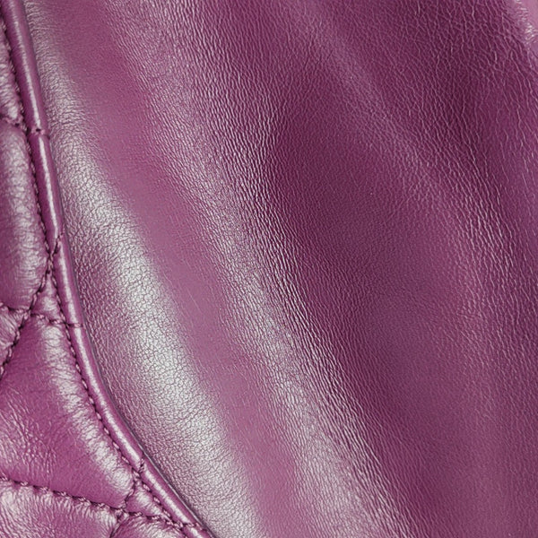 Quilted Lambskin Purple