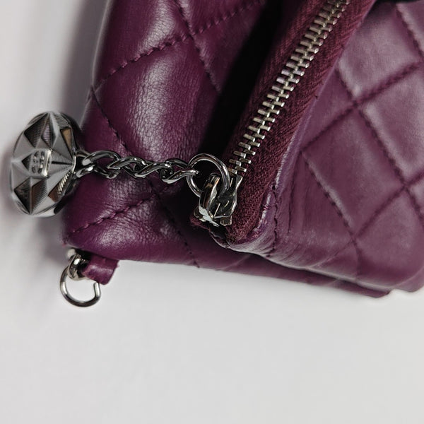 Quilted Lambskin Purple