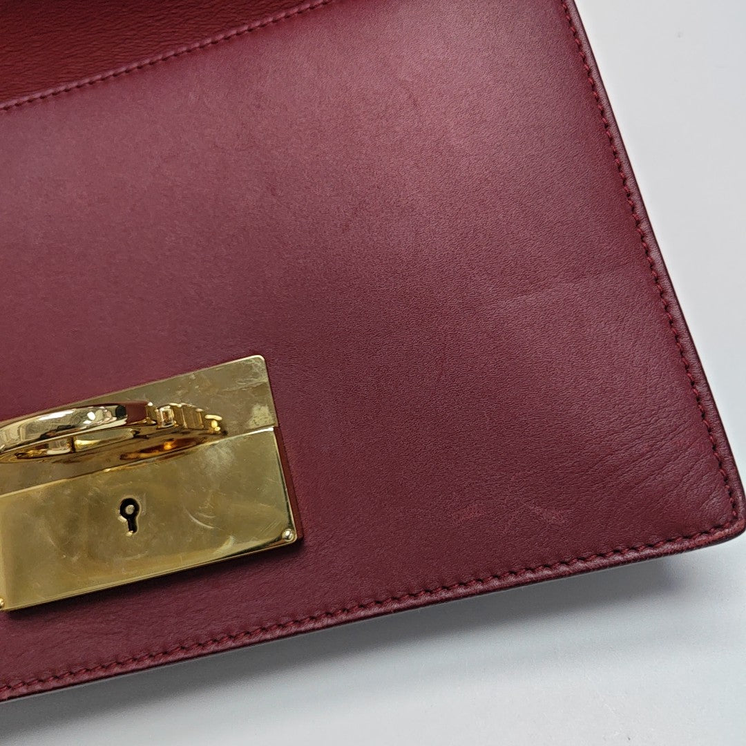 Gancino Calfskin Red