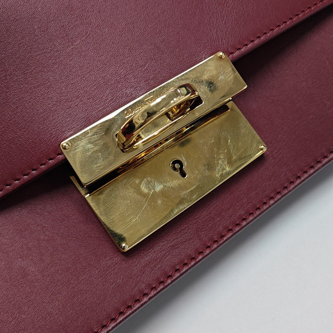 Gancino Calfskin Red