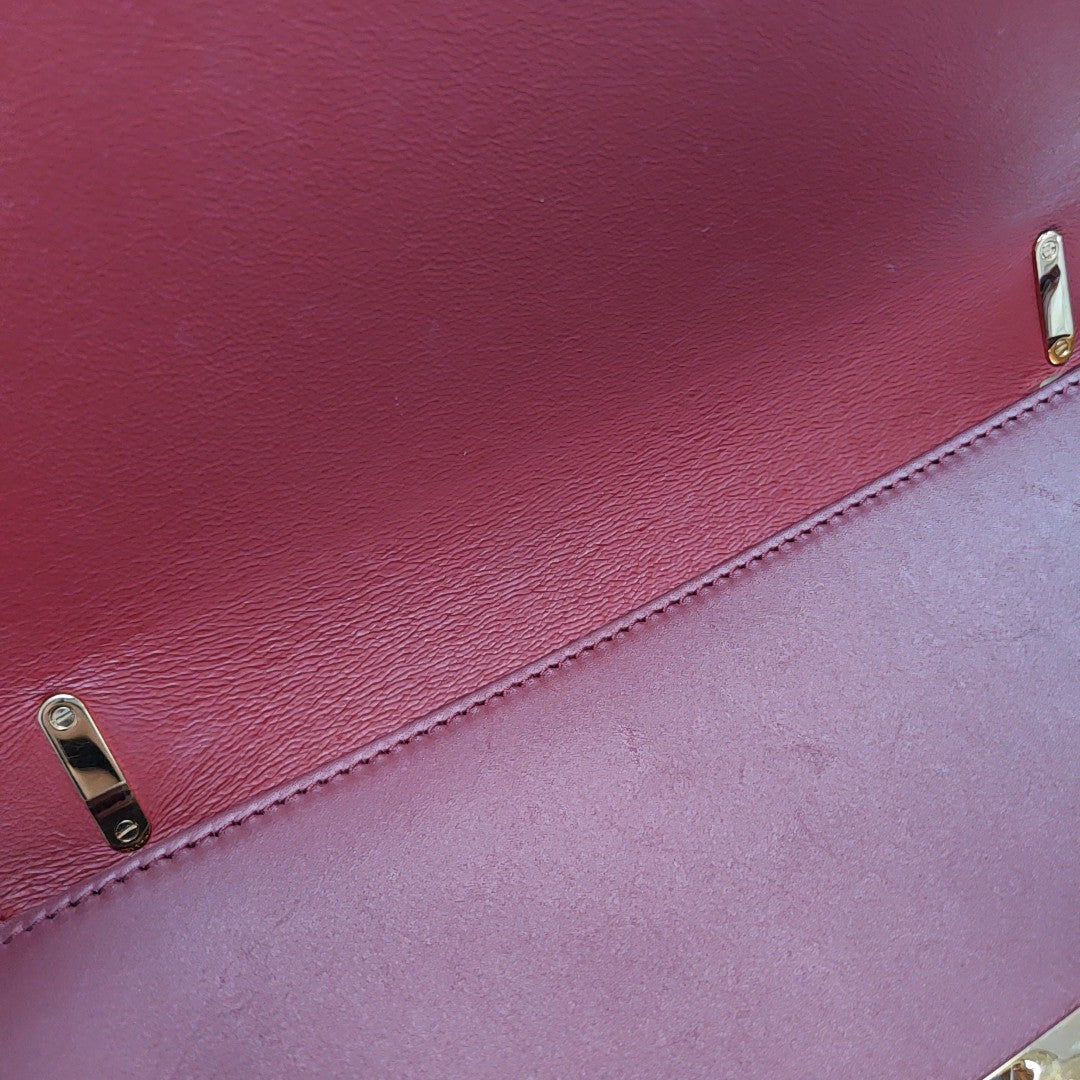 Gancino Calfskin Red