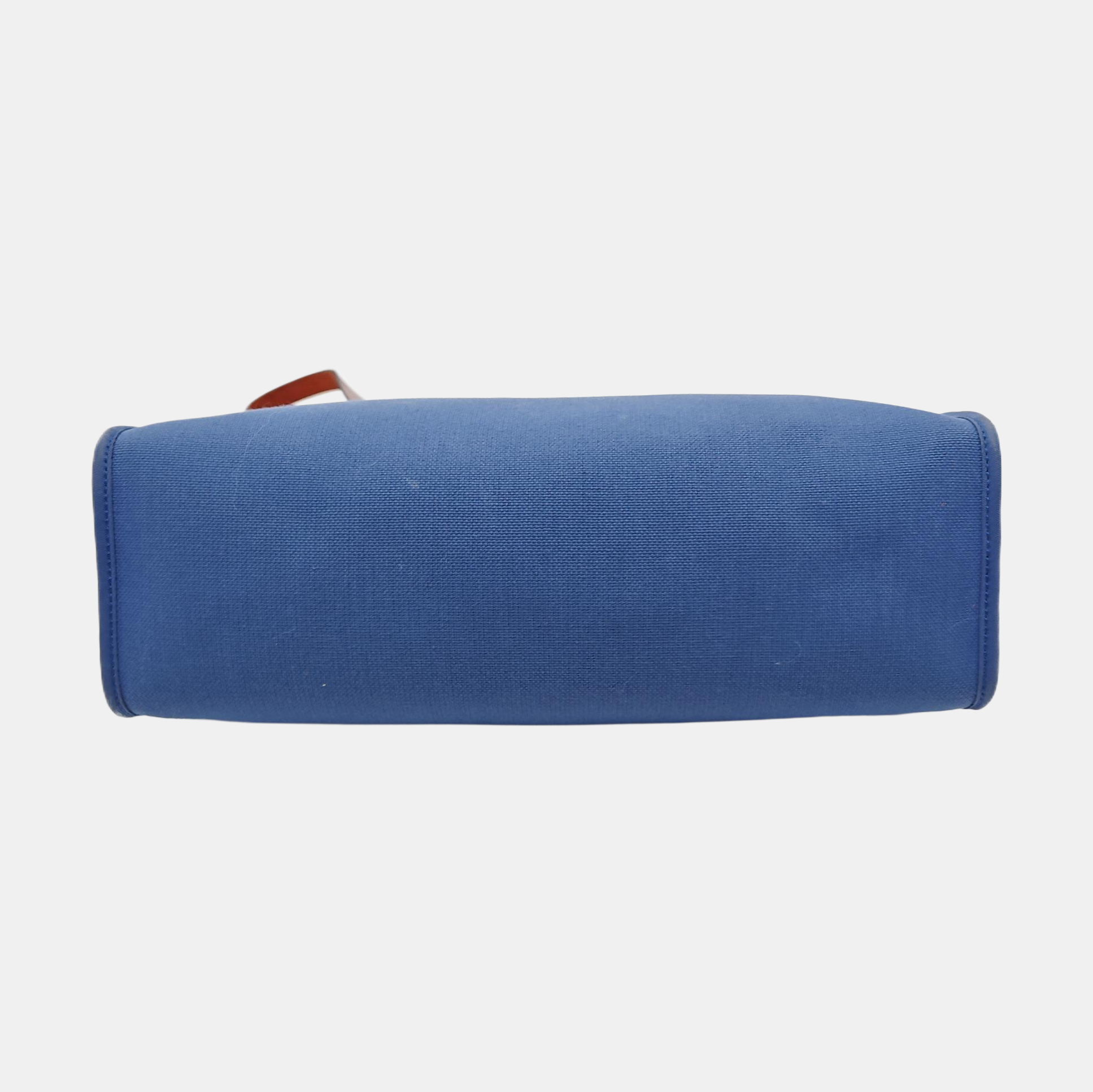 Authenticated pre-owned  Herbag 31 Canvas Blue - Shoulder Bag at Looply