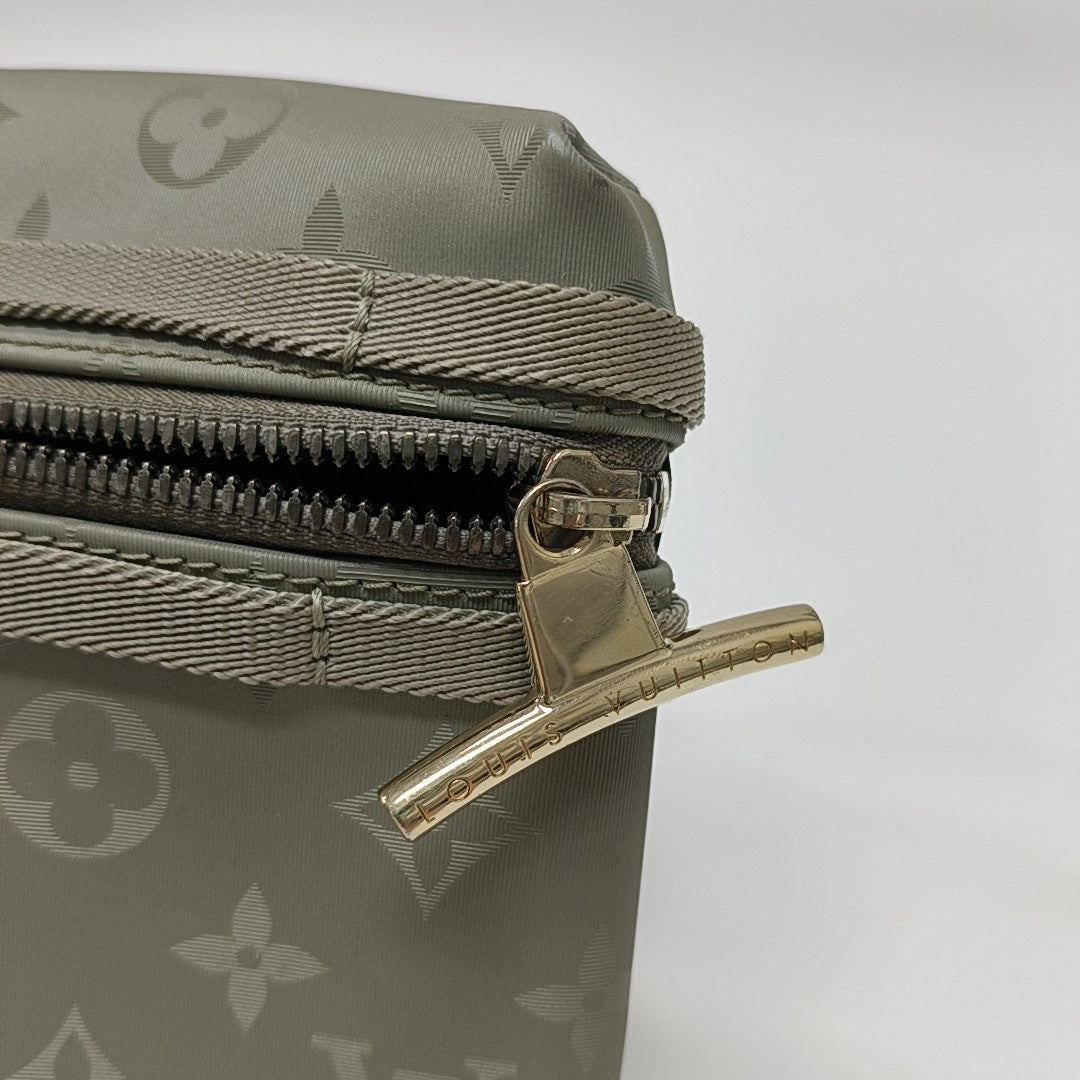 Monogram Special Material Shoulder Bag Gray