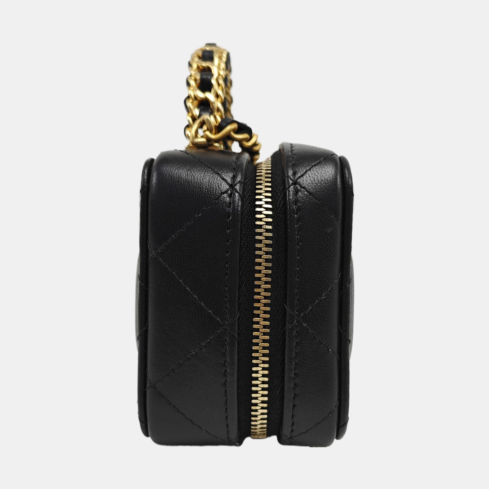 Quilted Lambskin Black