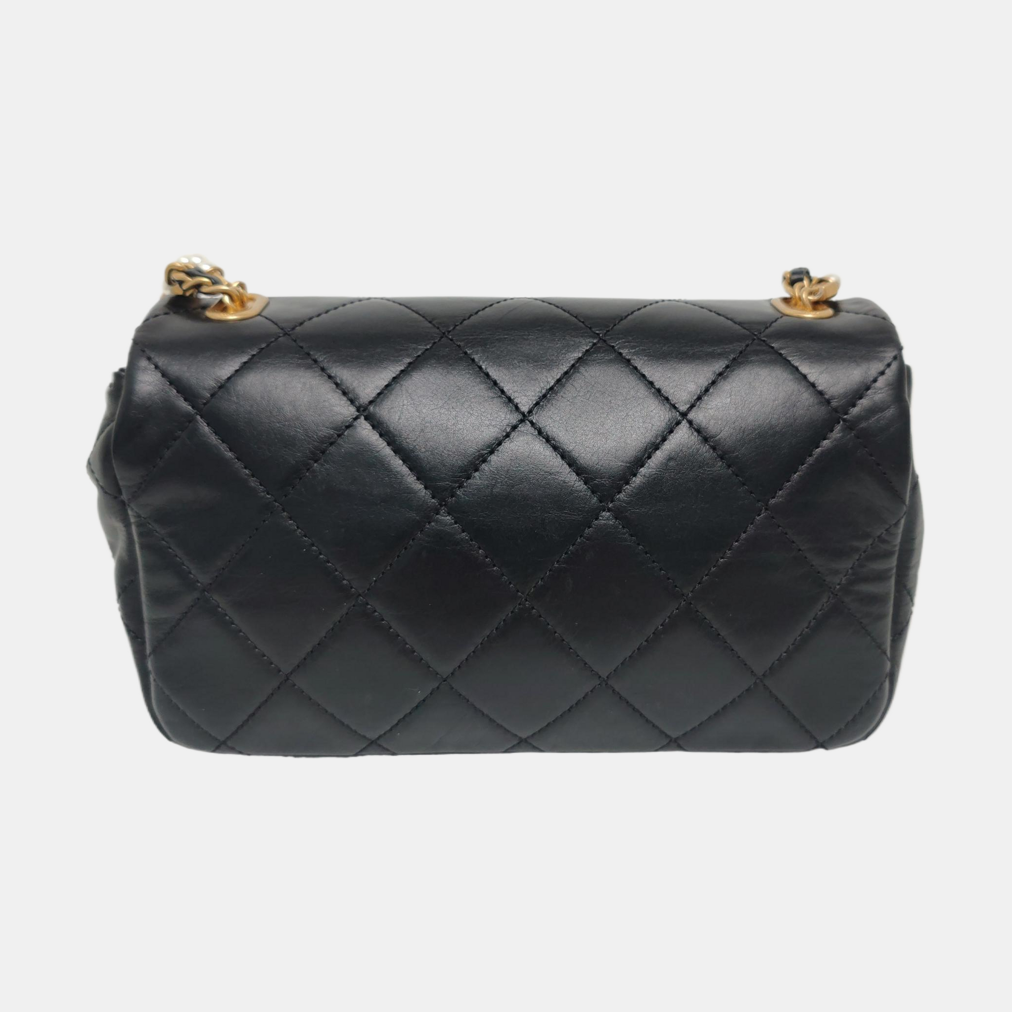 Quilted Calfskin Black