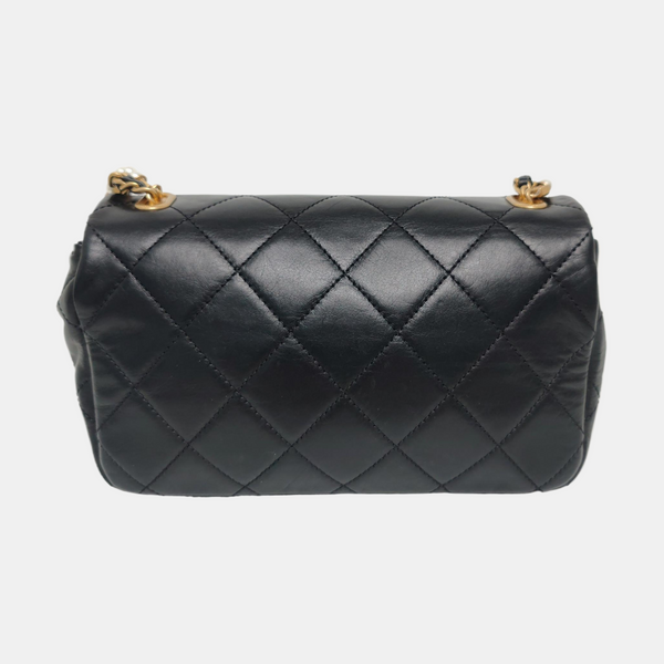 Quilted Calfskin Black