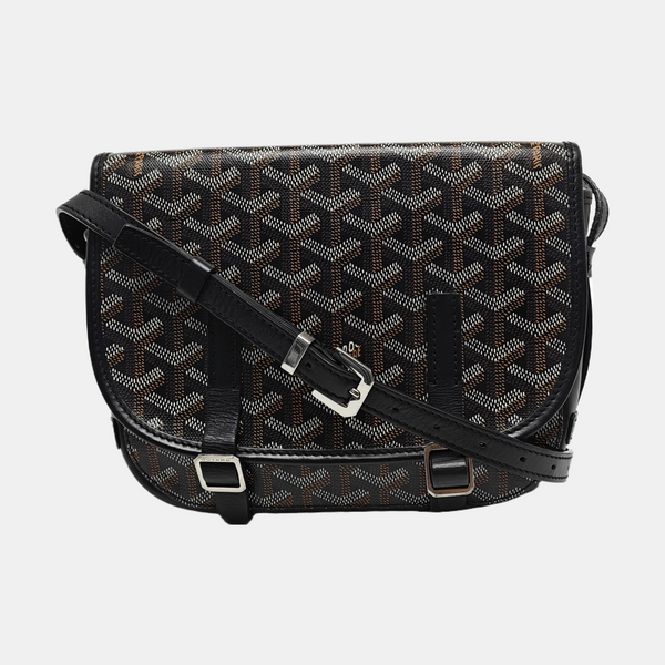 Belvedere Coated Canvas Black