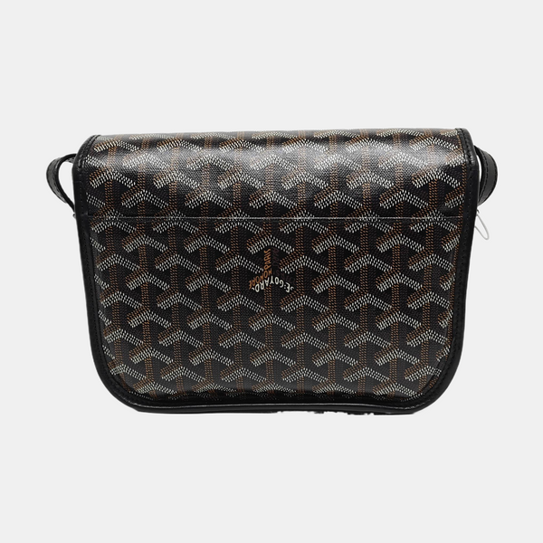 Belvedere Coated Canvas Black