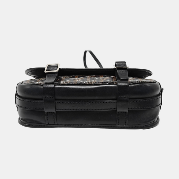 Belvedere Coated Canvas Black