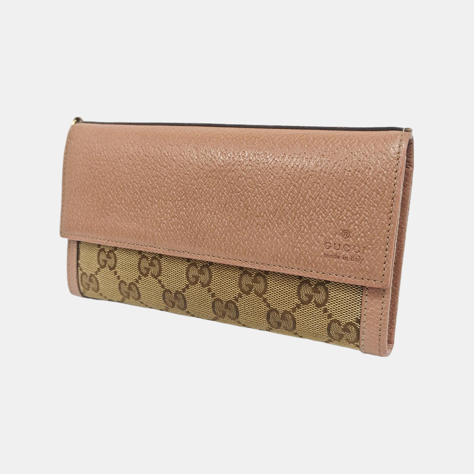 Authenticated pre-owned  Bree Monogram Canvas Beige Wallet - Wallet at Looply
