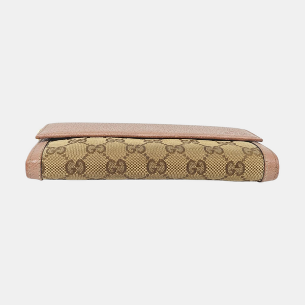 Authenticated pre-owned  Bree Monogram Canvas Beige Wallet - Wallet at Looply