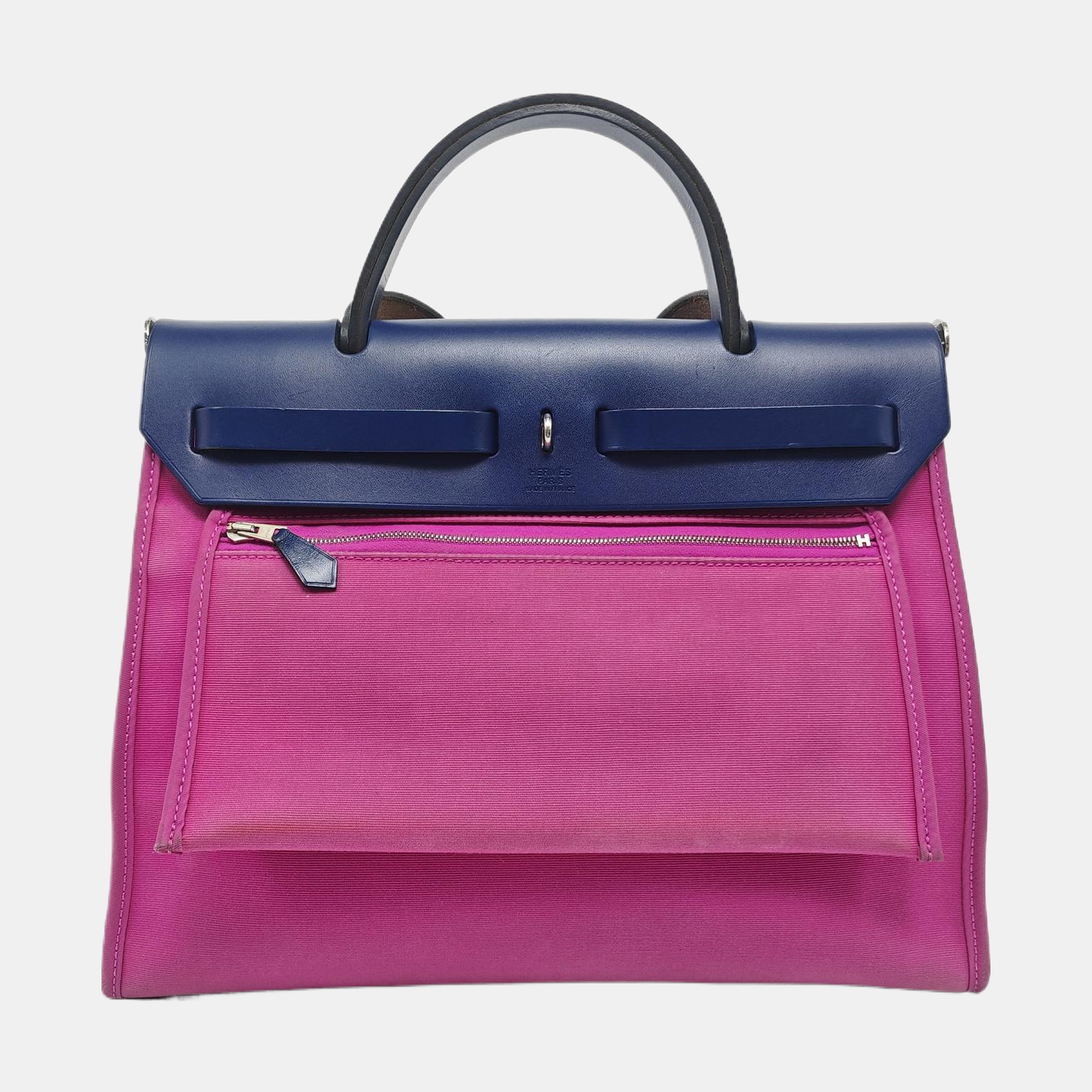 Authenticated pre-owned  Herbag 31 Canvas Pink - Shoulder Bag at Looply