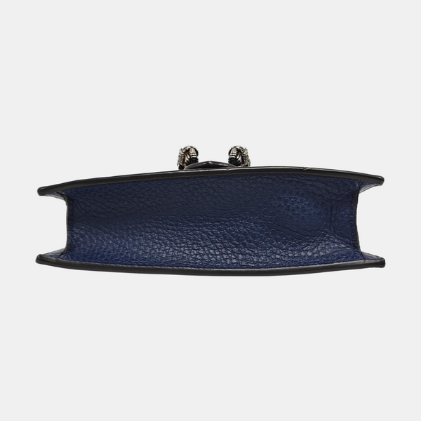 Authenticated pre-owned  Dionysus Super Mini Calfskin Blue - Shoulder Bag at Looply