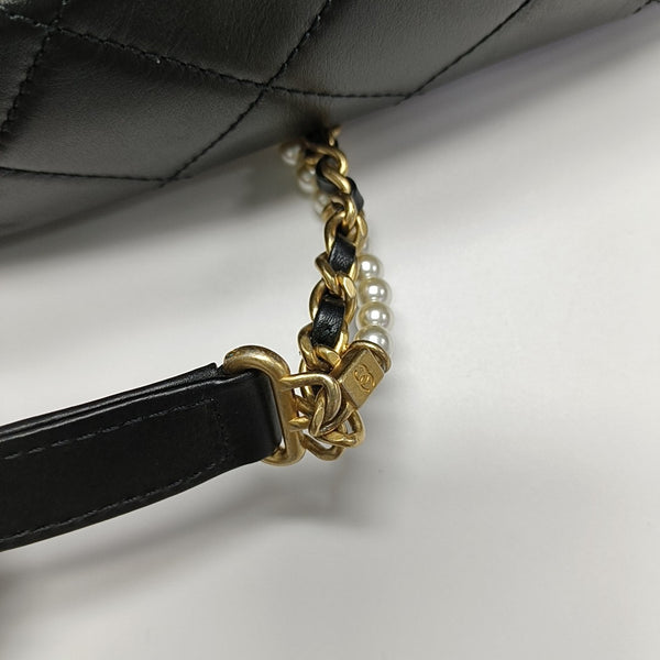 Quilted Calfskin Black