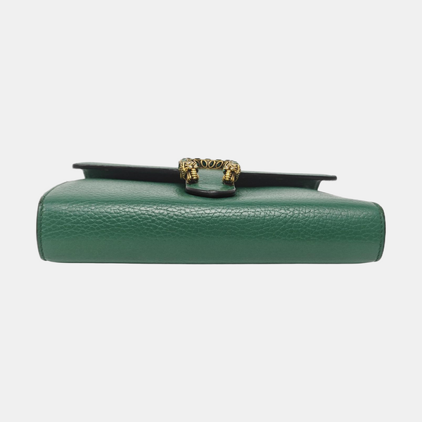 Authenticated pre-owned  Dionysus Super Mini Calfskin Green - Crossbody Bag at Looply