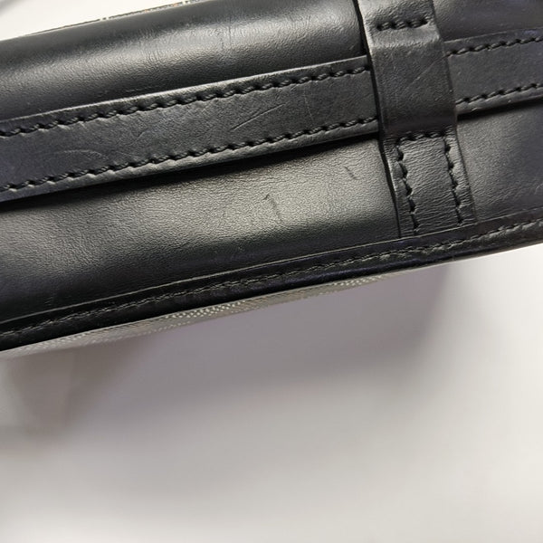 Belvedere Coated Canvas Black