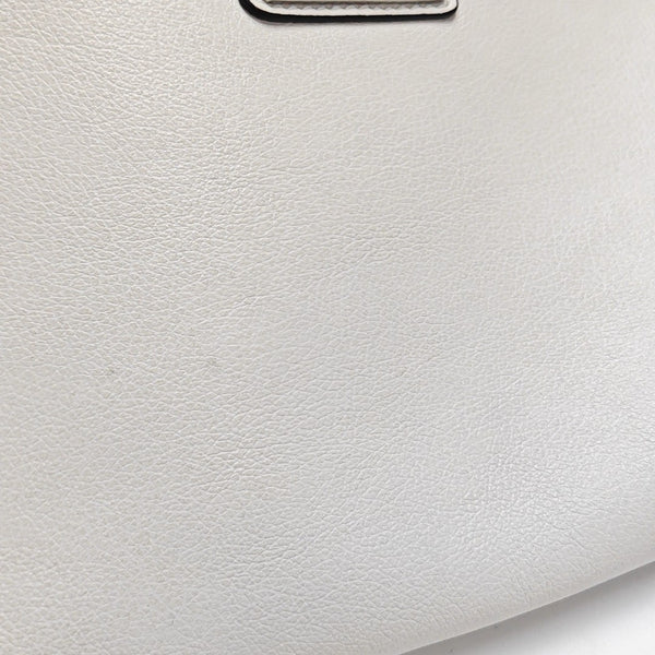 Calfskin Shoulder Bag White