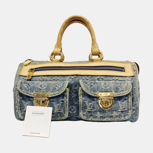 NEO SPEEDY Monogram Denim Blue