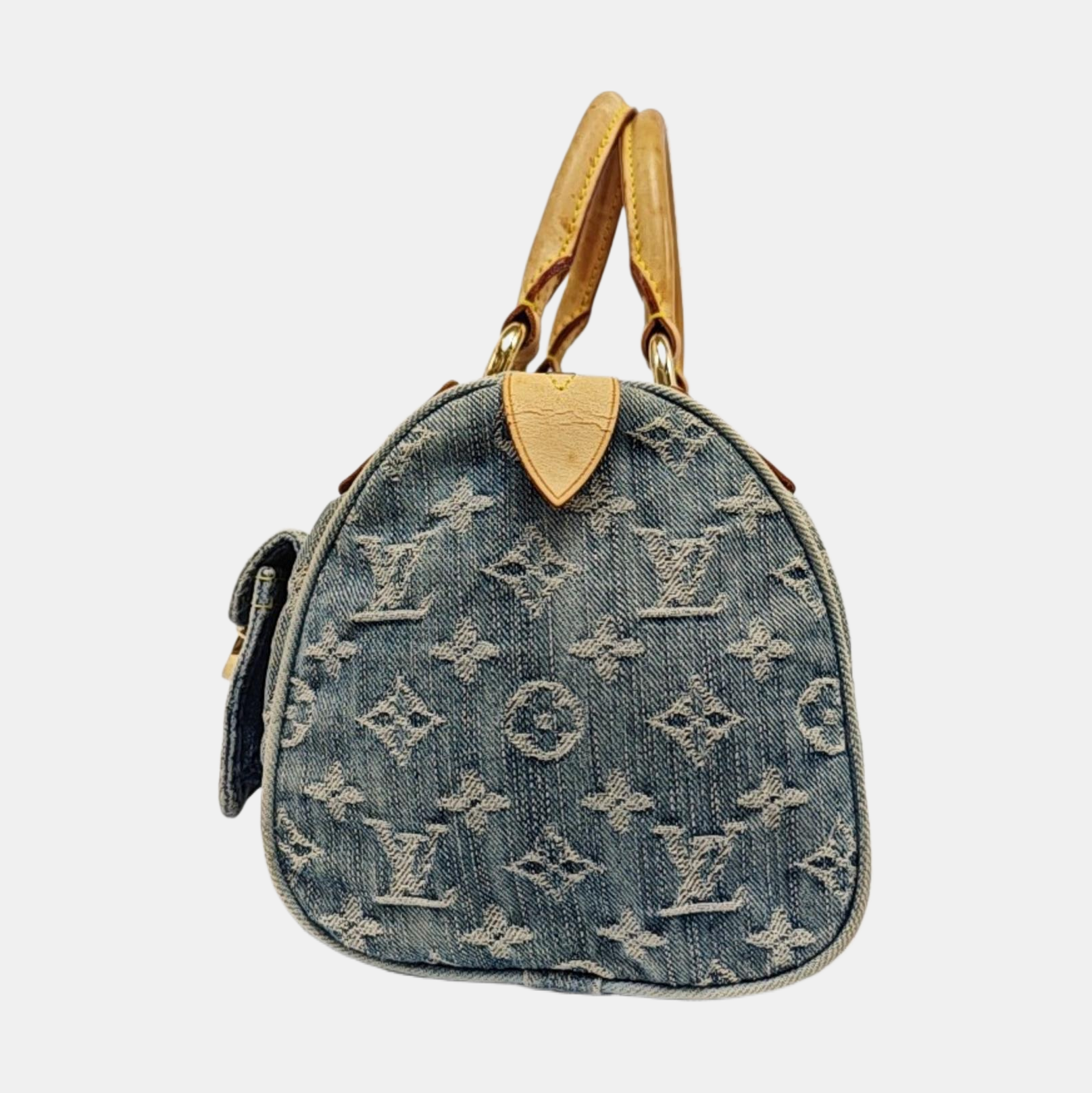 NEO SPEEDY Monogram Denim Blue