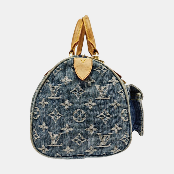 NEO SPEEDY Monogram Denim Blue