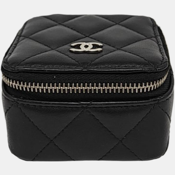 Quilted Lambskin Black