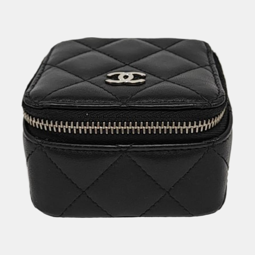 Quilted Lambskin Black