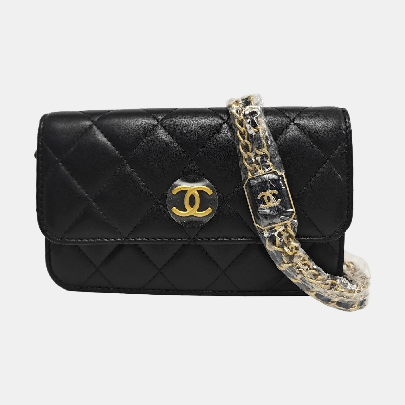 Quilted Lambskin Black