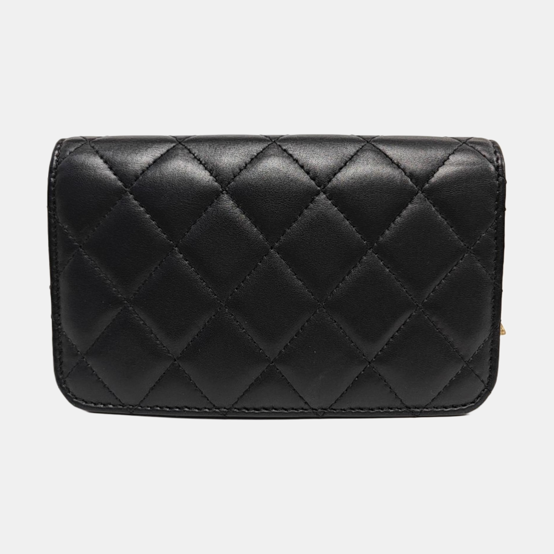 Quilted Lambskin Black