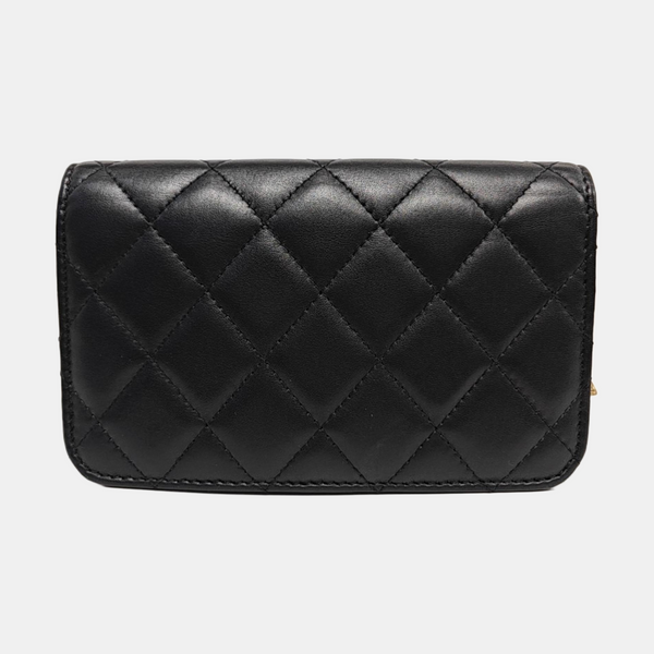 Quilted Lambskin Black