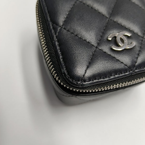 Quilted Lambskin Black