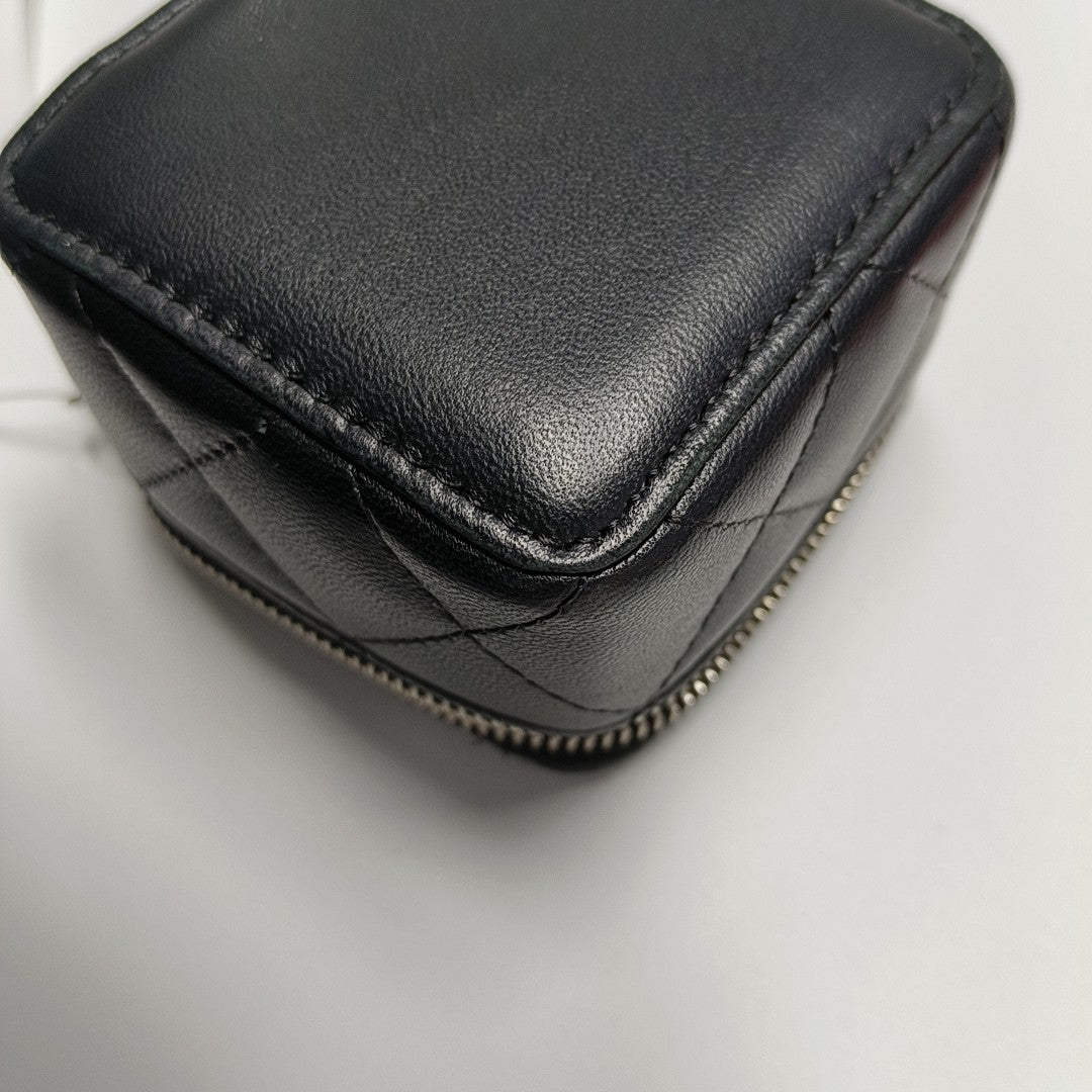 Quilted Lambskin Black