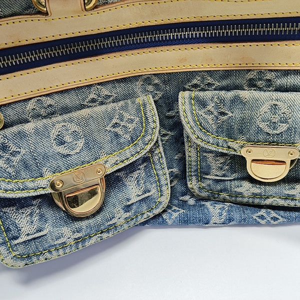 NEO SPEEDY Monogram Denim Blue