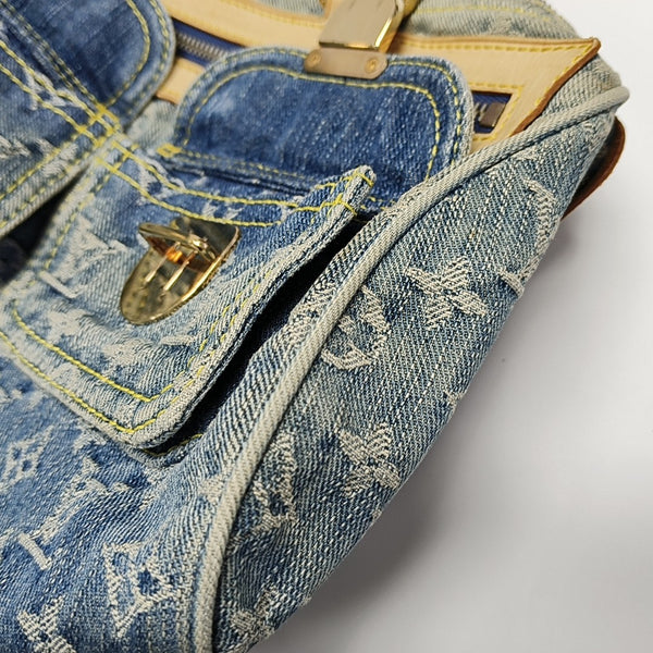 NEO SPEEDY Monogram Denim Blue