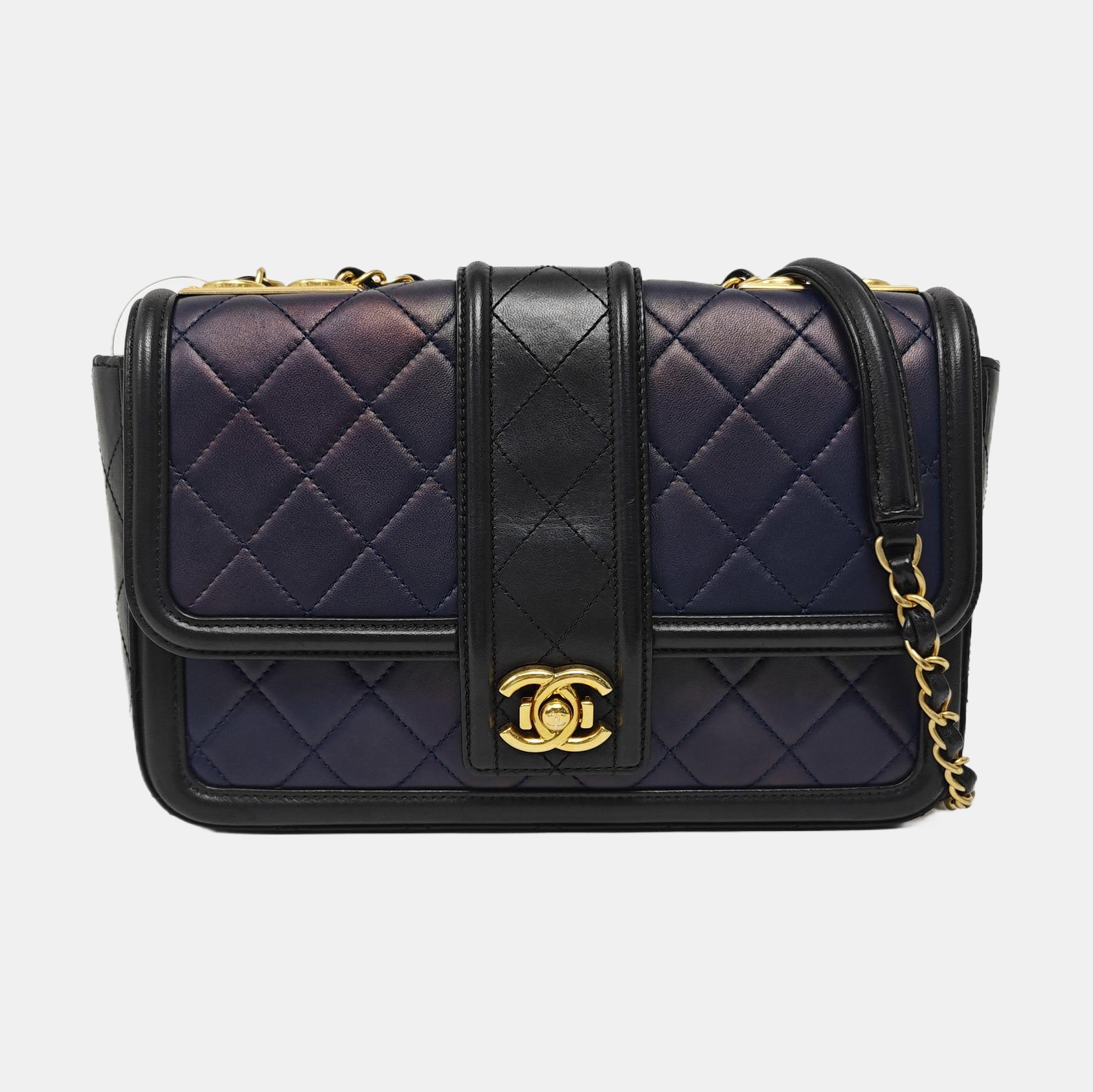 Quilted Lambskin Blue